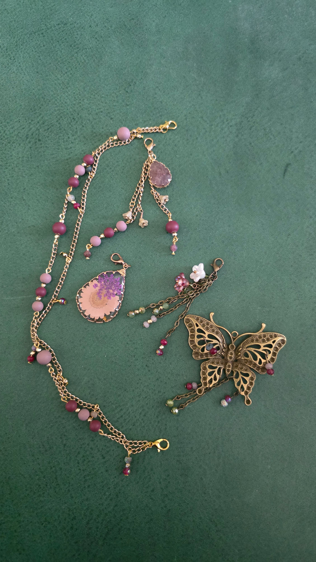 Jamie Custom Journal Jewelry Set & Cow Skull