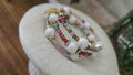 Wire Wrap Bracelet (Howlite)