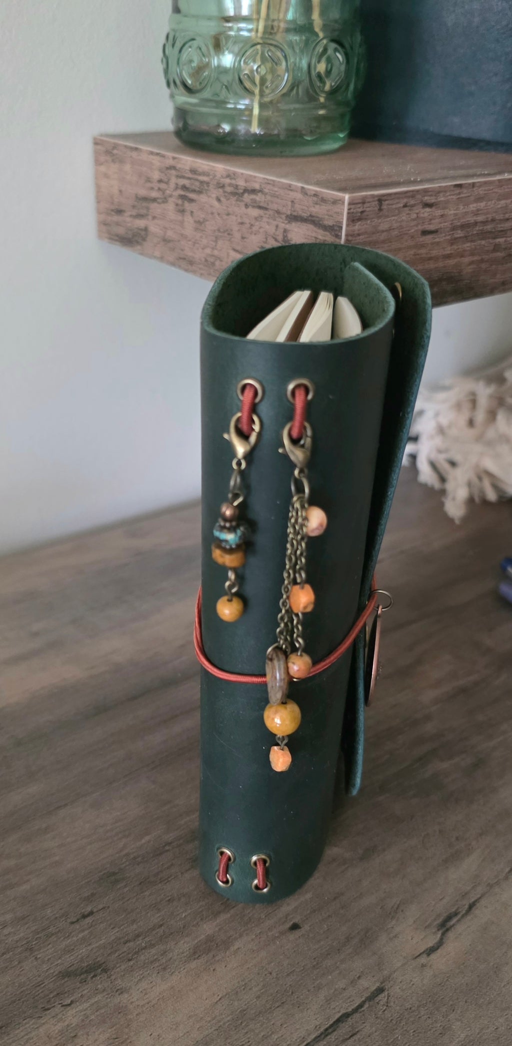 Custom Passport Leather Journal – Green (Archive)